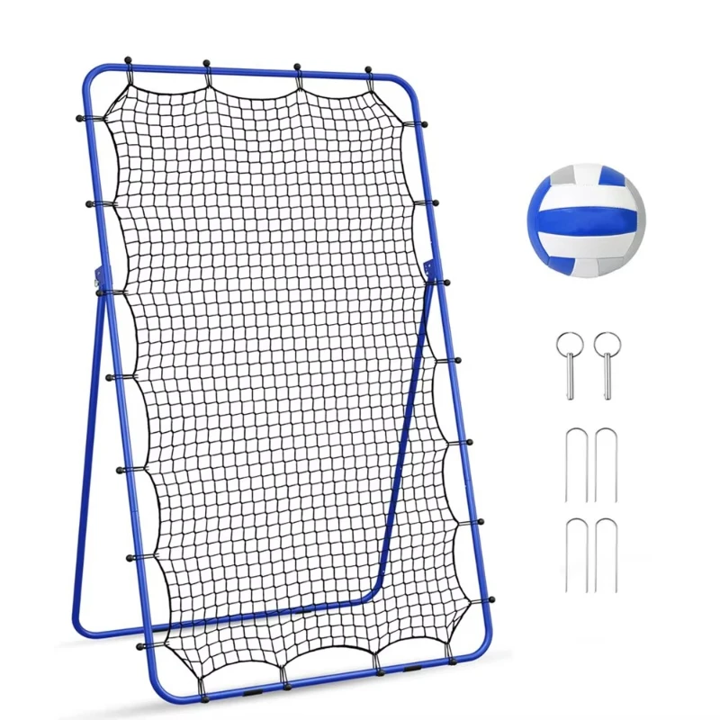 4 * 7 feet volleyball basketball net rebound practice equipment 5 adjustable angles indoor and outdoor easy setting venue
4 * 7 feet volleyball basketball net rebound practice equipment 5 adjustable angles indoor and outdoor easy setting venue
