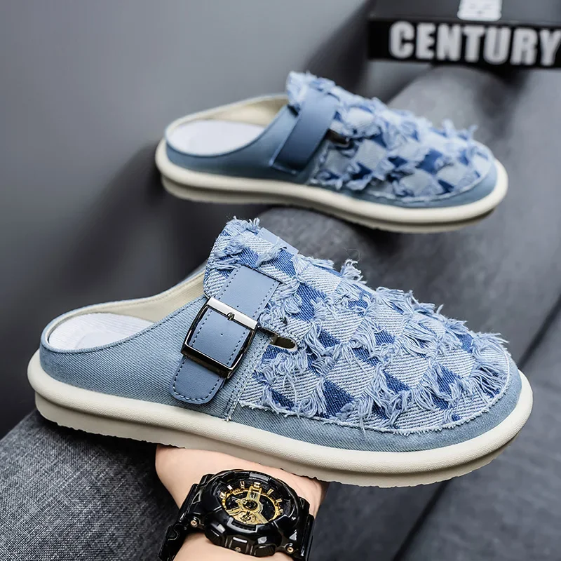 2025 New Men's Canvas Shoes Summer Breathable Casual Shoe For Men Fashion Blue Slip-on Designer Shoes Men zapatos para hombre
2025 New Men's Canvas Shoes Summer Breathable Casual Shoe For Men Fashion Blue Slip-on Designer Shoes Men zapatos para hombre