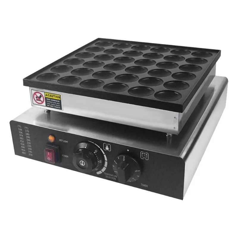 Commercial 36 Hole Fast Food Maker Round Mini Pancake Maker Electric Maker
Commercial 36 Hole Fast Food Maker Round Mini Pancake Maker Electric Maker