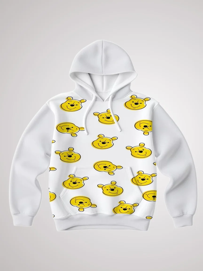 25/26 White Series Hoodies Popular Anime Winnie The Pooh Disney Elements 3D Hoodies Parent Child Costume for Adults and Children
25/26 White Series Hoodies Popular Anime Winnie The Pooh Disney Elements 3D Hoodies Parent Child Costume for Adults and Children