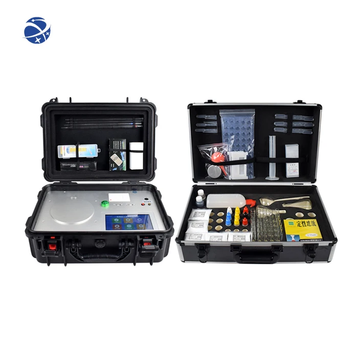 Soil Foliar Fertilizer Nutrient Analyzer Fertilizer Tester analysis and evaluation system equipment Fast soil nutrient detector
Soil Foliar Fertilizer Nutrient Analyzer Fertilizer Tester analysis and evaluation system equipment Fast soil nutrient detector