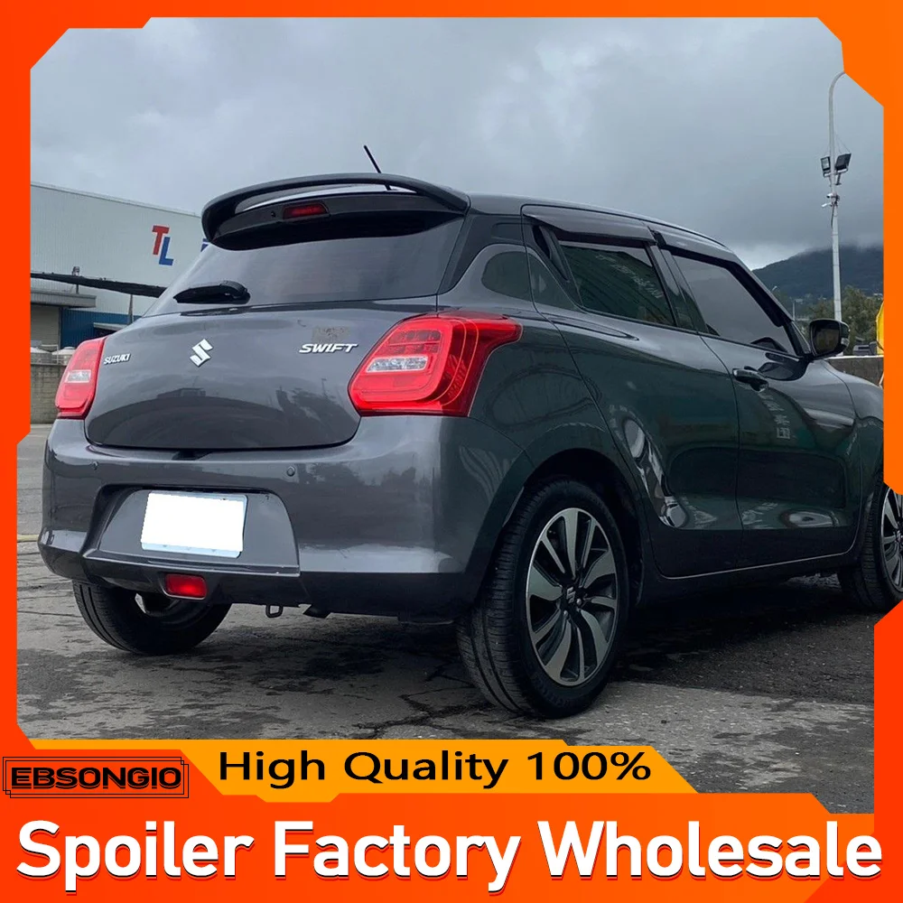 Rear Roof Spoiler For 2018-2024 Suzuki Swift Mk4 Gloss Black Rear Trunk Lid Car Spoiler Wings Exterior Tuning Accessories
Rear Roof Spoiler For 2018-2024 Suzuki Swift Mk4 Gloss Black Rear Trunk Lid Car Spoiler Wings Exterior Tuning Accessories