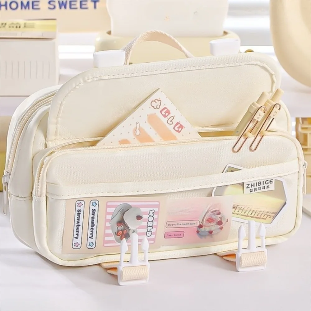Japanese Large Capacity Pen Case Magnetic Portable Toast Shape Handbag Desk Organizer Zipper Stationery Organizer Box Office
Japanese Large Capacity Pen Case Magnetic Portable Toast Shape Handbag Desk Organizer Zipper Stationery Organizer Box Office