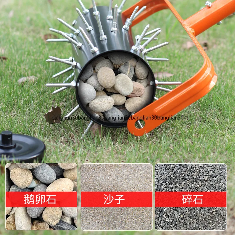 Rolling Lawn Puncher, Aerator, Scarifier, Garden Tools
Rolling Lawn Puncher, Aerator, Scarifier, Garden Tools