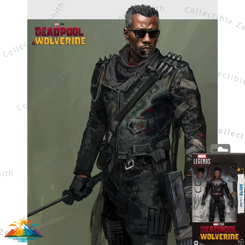【IN STOCK】Hasbro Marvel Legends Series Deadpool & Wolverine Marvel's Blade 15cm Deluxe Action Figure Collection Original Model
【IN STOCK】Hasbro Marvel Legends Series Deadpool & Wolverine Marvel's Blade 15cm Deluxe Action Figure Collection Original Model