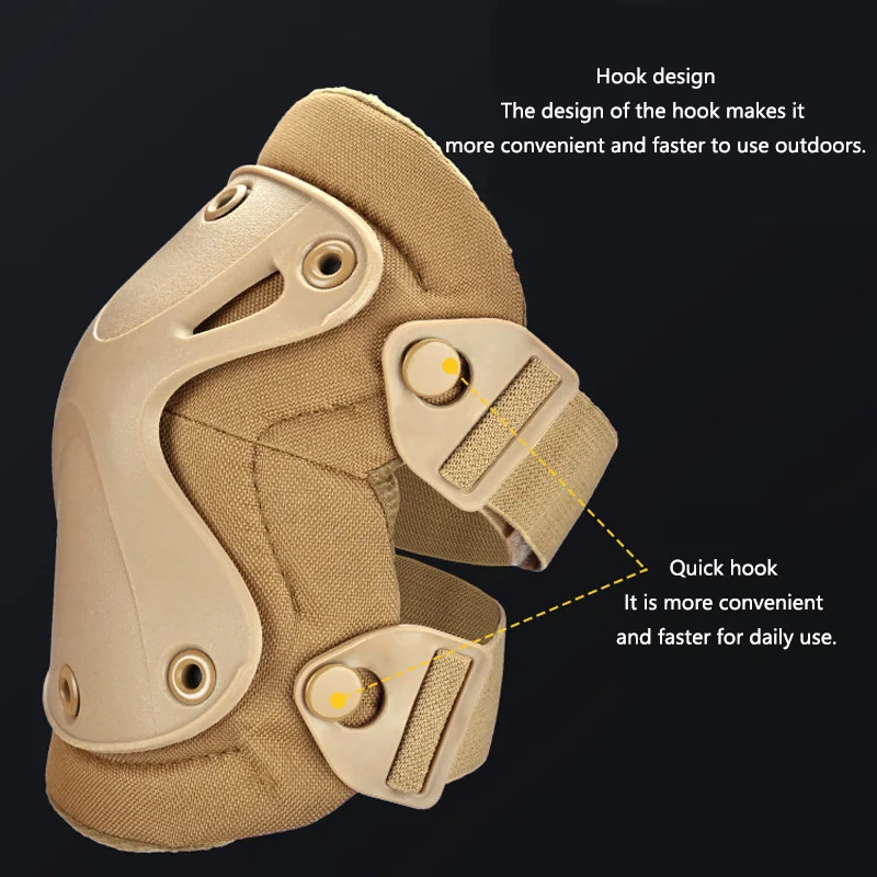 Tactical Knee Pads Outdoor Men's Version Kneeling Crawling Training Equipment Cycling Protective Gear
Tactical Knee Pads Outdoor Men's Version Kneeling Crawling Training Equipment Cycling Protective Gear