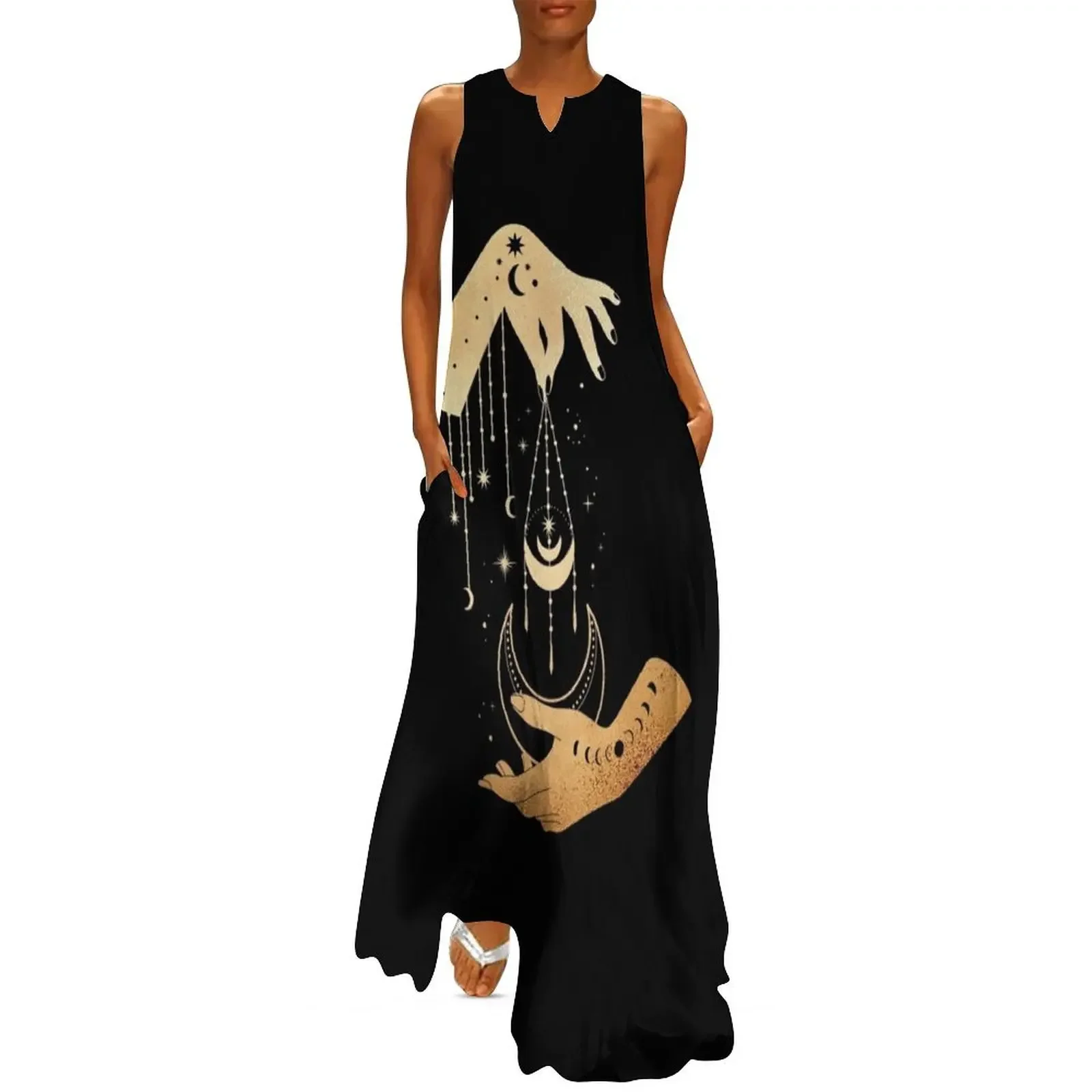 Witchy Hand, Witchcraft, Witchy art Long Dress Summer women's clothing dresses with long sleeves prom dresses Dress
Witchy Hand, Witchcraft, Witchy art Long Dress Summer women's clothing dresses with long sleeves prom dresses Dress