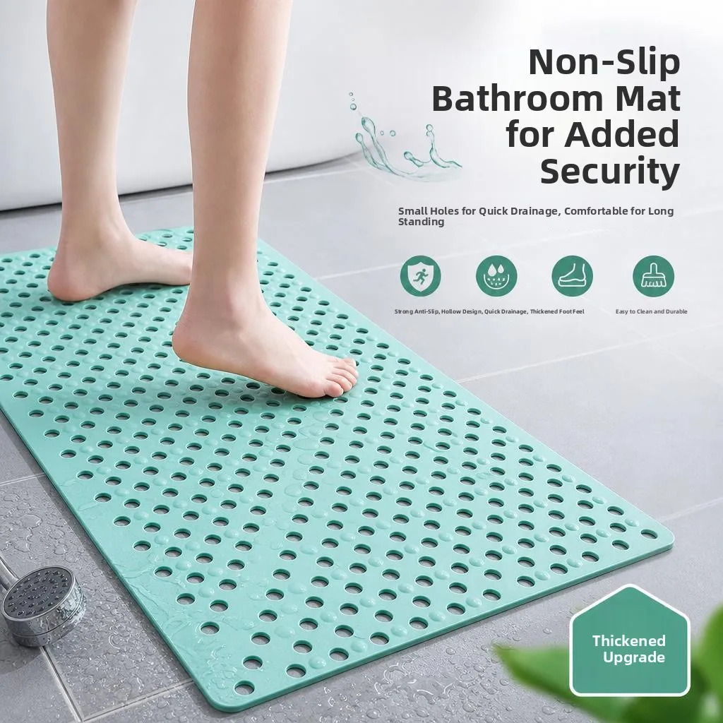 Bathroom Anti-Slip Mat Shower Room Special Use Non-Slip Floor Rug Easy Clean PVC Material Rectangular Shape Home Use Pad
Bathroom Anti-Slip Mat Shower Room Special Use Non-Slip Floor Rug Easy Clean PVC Material Rectangular Shape Home Use Pad