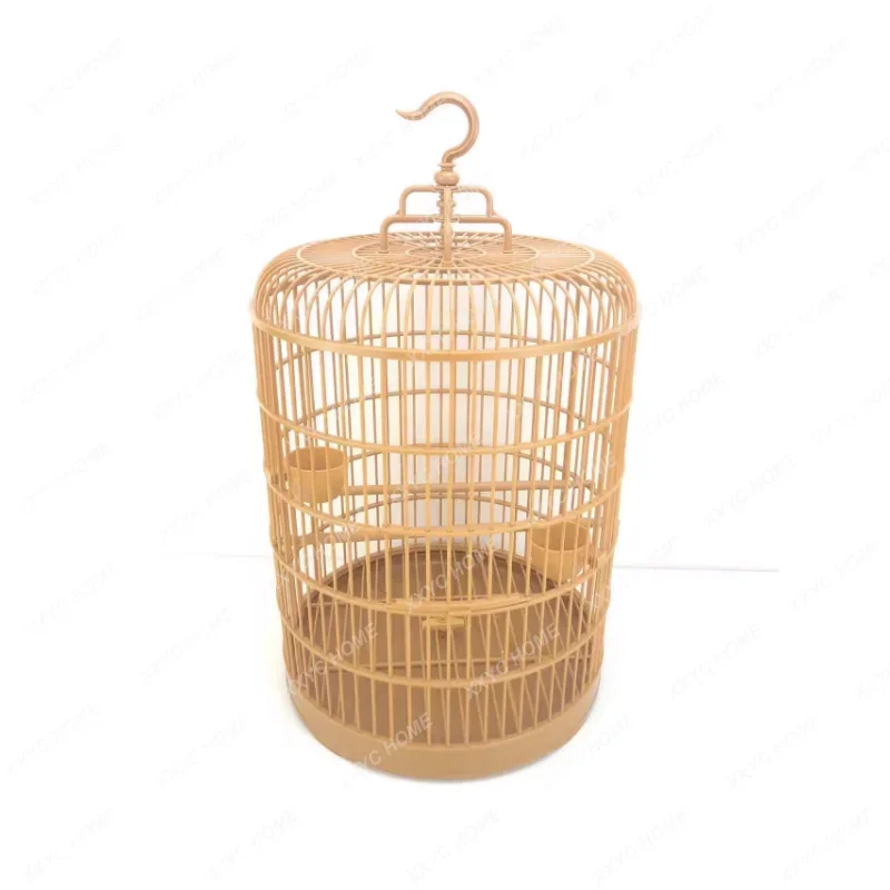 Tiger Skin Xuanfeng Portable Luxury Bird Peony Parrot White Eye Hongzi Lovesickness Siskin Finch Villa round Bird Cage
Tiger Skin Xuanfeng Portable Luxury Bird Peony Parrot White Eye Hongzi Lovesickness Siskin Finch Villa round Bird Cage