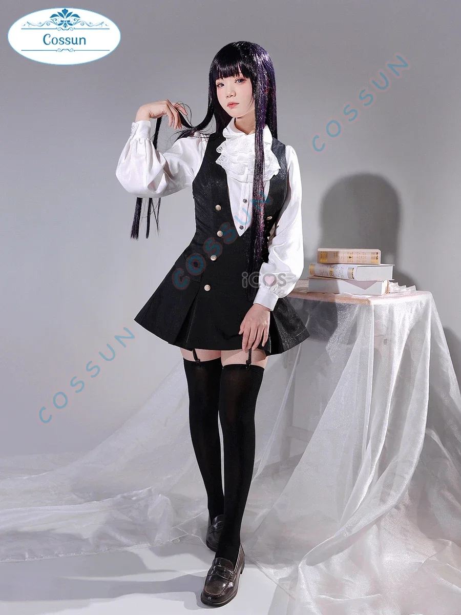 COSSUN Anime Inu X Boku Cos Shirakiin Ririchiyo Cosplay Costume Halloween Maid Outfits Women School Uniforms Clothing
COSSUN Anime Inu X Boku Cos Shirakiin Ririchiyo Cosplay Costume Halloween Maid Outfits Women School Uniforms Clothing