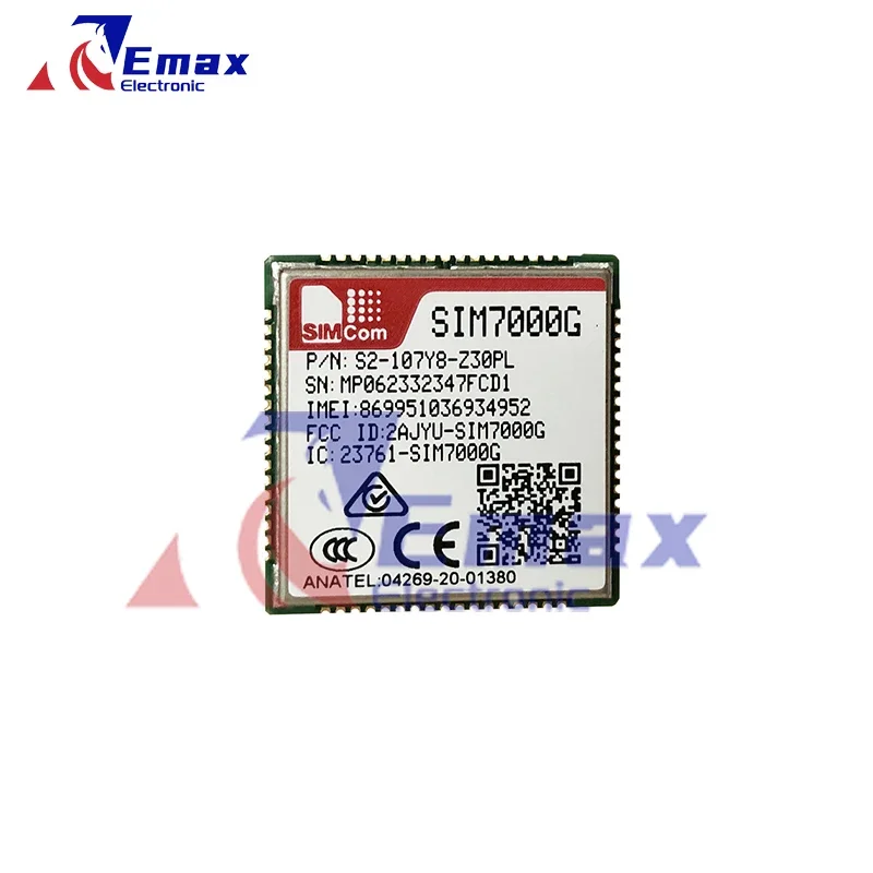 SIMCOM SIM7000G Global-Band для SIM7000A SIM7000E FTE-LTE, TDD-LTE CATM1 EMTC NB-IoT модем соревновательный с SIM900/SIM800F
SIMCOM SIM7000G Global-Band для SIM7000A SIM7000E FTE-LTE, TDD-LTE CATM1 EMTC NB-IoT модем соревновательный с SIM900/SIM800F