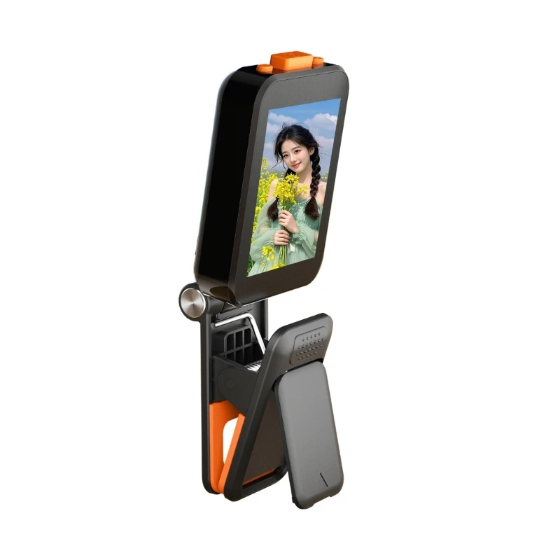 M5TD Smartphone Back Selfie Tool Voice Aware Live Streaming Device Large 850mAh Battery Build-in Convenient & Foldable Clip
M5TD Smartphone Back Selfie Tool Voice Aware Live Streaming Device Large 850mAh Battery Build-in Convenient & Foldable Clip