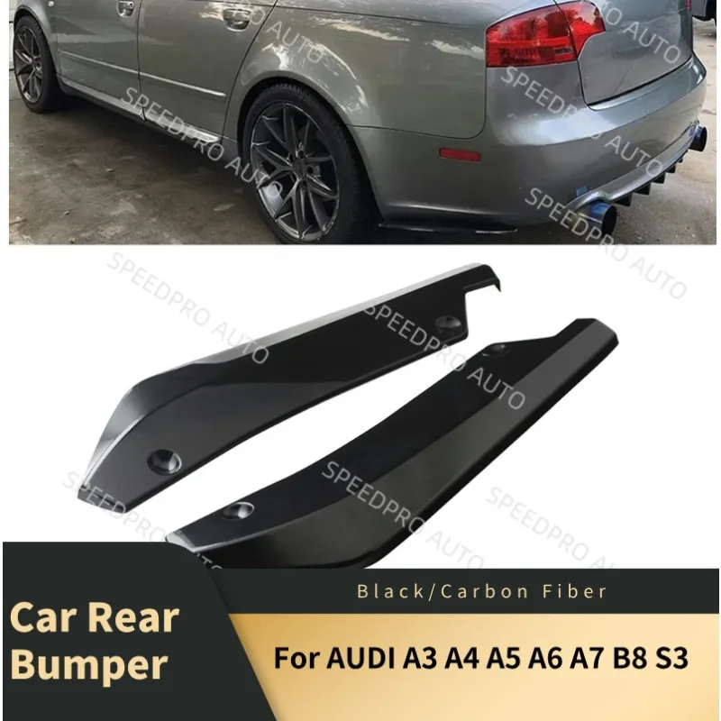 Car Rear Bumper Lip Splitter Diffuser for A3 A4 A5 A6 A7 B8 S3 Scratch Protector Spoiler Extension Winglets Side Skirt Black
Car Rear Bumper Lip Splitter Diffuser for A3 A4 A5 A6 A7 B8 S3 Scratch Protector Spoiler Extension Winglets Side Skirt Black