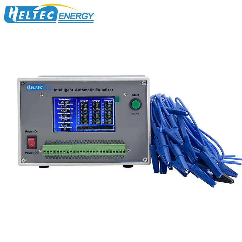 Heltec Intelligent Automatic Equalizer 2~24S 3A 4A Voltage Balancer With Battery Clamp for Lithium Battery Repair Equipment
Heltec Intelligent Automatic Equalizer 2~24S 3A 4A Voltage Balancer With Battery Clamp for Lithium Battery Repair Equipment