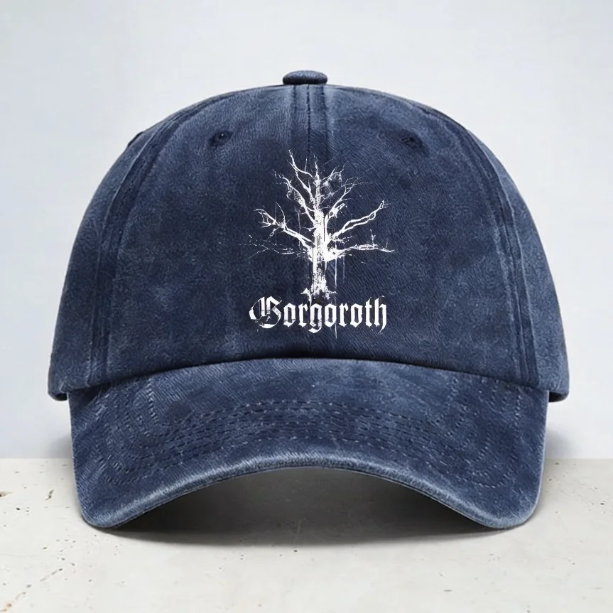 Tree of Life band Gorgoroth Baseball Cap fashion Soft top denim hat summer casual visor Adjustable Snapback hats
Tree of Life band Gorgoroth Baseball Cap fashion Soft top denim hat summer casual visor Adjustable Snapback hats