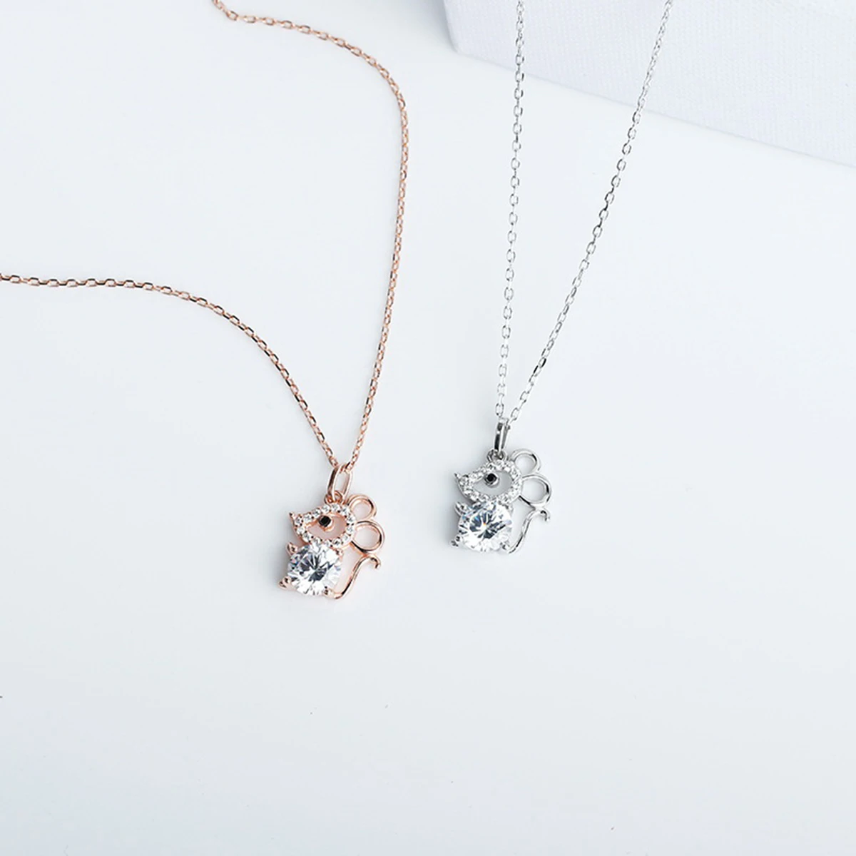 Sterling Silver Mouse Necklace Women Jewelry Choker Necklaces Pure Color Daily Wear Gifts Girlfriend Wife Mother Daughter Party 
Sterling Silver Mouse Necklace Women Jewelry Choker Necklaces Pure Color Daily Wear Gifts Girlfriend Wife Mother Daughter Party