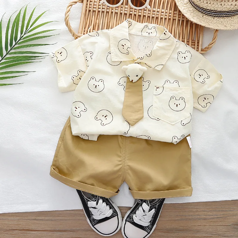 Children's Day2024New Children's Suit Children's Clothing Boys' Summer Short SleevePoloShirt Cartoon Summer Wholesale
Children's Day2024New Children's Suit Children's Clothing Boys' Summer Short SleevePoloShirt Cartoon Summer Wholesale