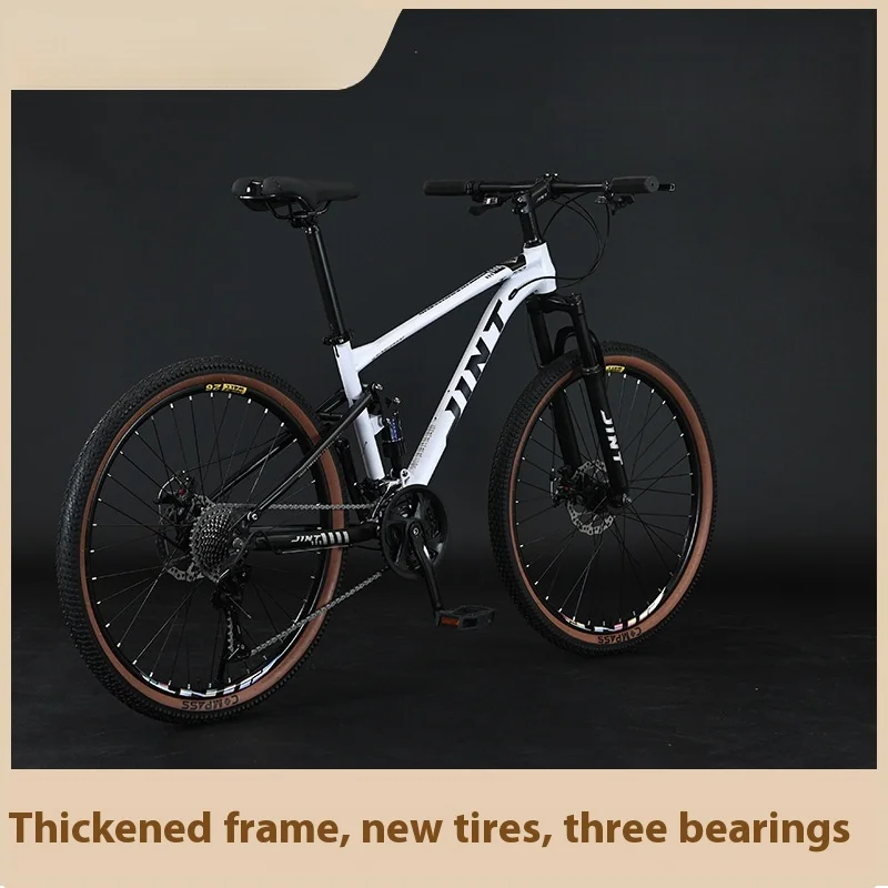 26Inch Downhill Mountain Bike Dual Suspension Dual Disc Brake Variable Speed Soft Tail Adult Men's Women's Bicycle
26Inch Downhill Mountain Bike Dual Suspension Dual Disc Brake Variable Speed Soft Tail Adult Men's Women's Bicycle