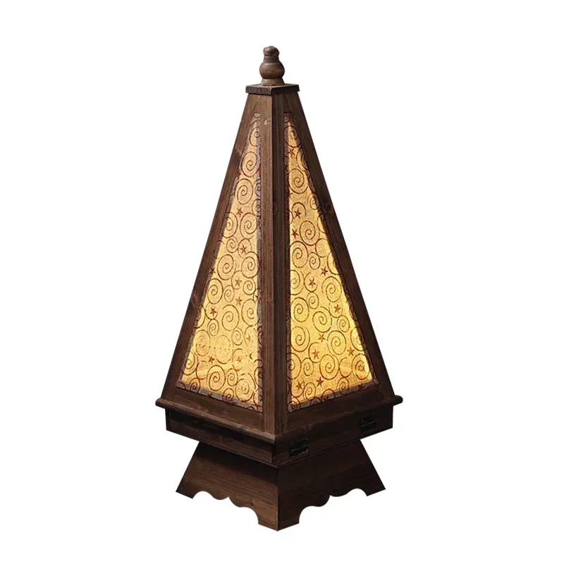 Wood art floor lamp ornament Car repair shop 4S shop Tea room Fabric desk decoration
Wood art floor lamp ornament Car repair shop 4S shop Tea room Fabric desk decoration