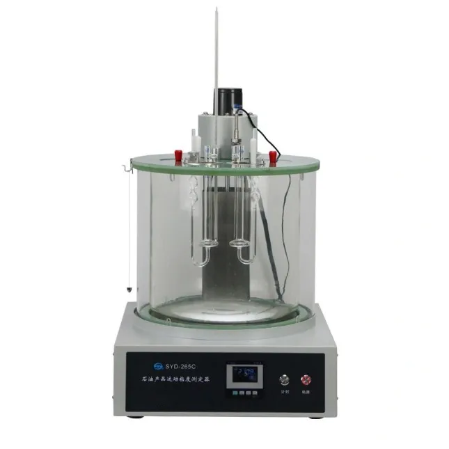 SYD-265C Double Glass Bath Kinematic Viscosity Tester
SYD-265C Double Glass Bath Kinematic Viscosity Tester