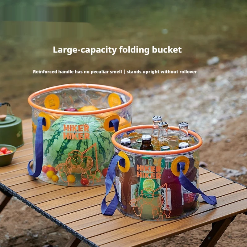 Folding Bucket Outdoor Transparent Round Fruit Basin Portable Water Basin Vehicle-Mounted Water Storage Basin
Folding Bucket Outdoor Transparent Round Fruit Basin Portable Water Basin Vehicle-Mounted Water Storage Basin