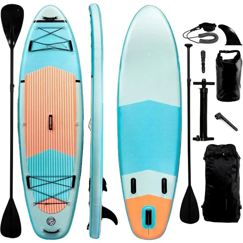Inflatable Stand Up Paddle Boards Premium SUP Paddle Board Accessories Wide Stable Design Non-Slip Comfort Deck Youth Adults
Inflatable Stand Up Paddle Boards Premium SUP Paddle Board Accessories Wide Stable Design Non-Slip Comfort Deck Youth Adults