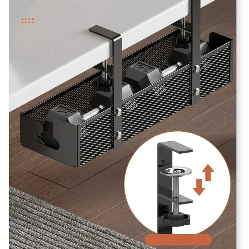 1pcs Under Desk Cable Management Tray, No Drill Steel Desk Cable Organizers, Wire Management Tray Cable Management Rack
1pcs Under Desk Cable Management Tray, No Drill Steel Desk Cable Organizers, Wire Management Tray Cable Management Rack