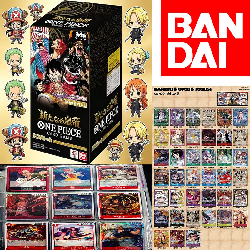 In Stock bandai op-09 TCG Battle card pack Japanese version Collect cards Holiday Gift Toy Collectibles
In Stock bandai op-09 TCG Battle card pack Japanese version Collect cards Holiday Gift Toy Collectibles