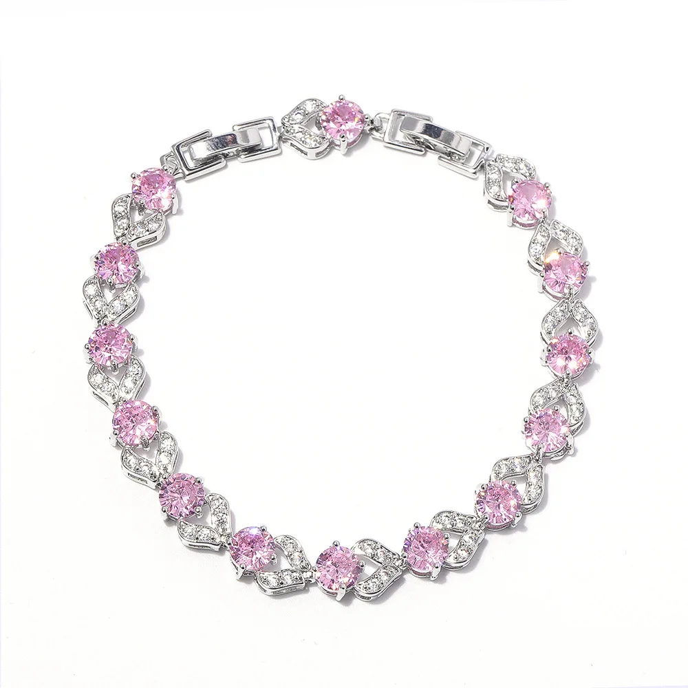 HIBRIDE Fashion Light Luxury Everyday White Bracelet Multicolor Jewelry Set for Nigeria Prom Wedding Dress Gift Travel B164
HIBRIDE Fashion Light Luxury Everyday White Bracelet Multicolor Jewelry Set for Nigeria Prom Wedding Dress Gift Travel B164