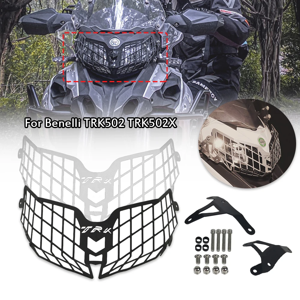 Motorcycle Accessories Front Headlight Cover Grill Guard Protector Grilled Mesh Lens For Benelli TRK502 TRK502X TRK 502 502X
Motorcycle Accessories Front Headlight Cover Grill Guard Protector Grilled Mesh Lens For Benelli TRK502 TRK502X TRK 502 502X