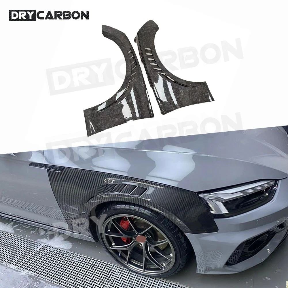 Carbon Fiber Front Bumper Side Fender Fin Splitter Air Intake Vent Spoiler Body Kits Accessories for Audi A5 S5 2017-2020
Carbon Fiber Front Bumper Side Fender Fin Splitter Air Intake Vent Spoiler Body Kits Accessories for Audi A5 S5 2017-2020