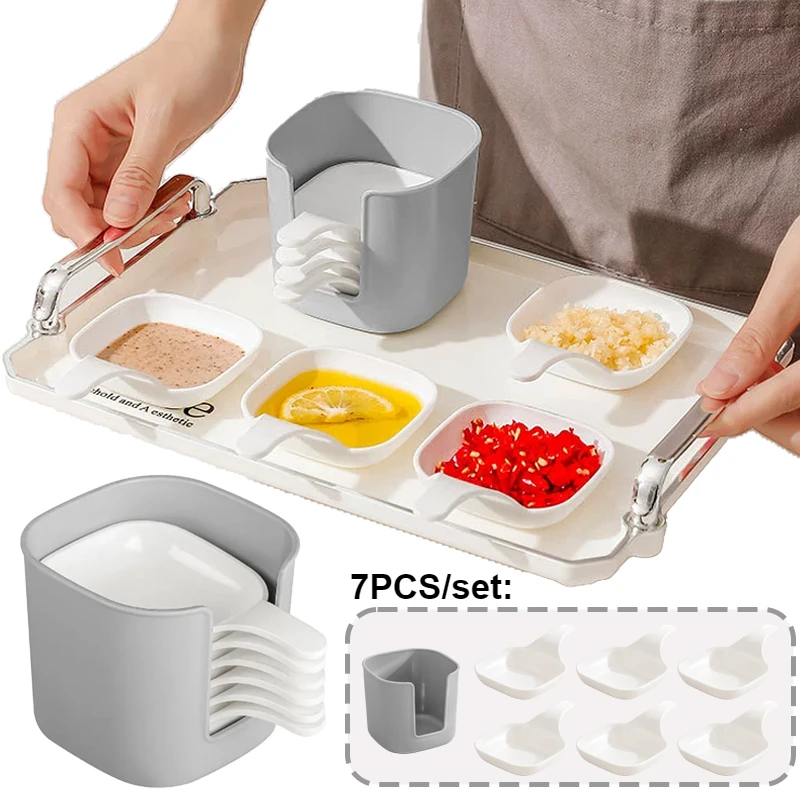 7PCS/set Food Sauce Dishes Dipping Sauce Dishe Set Food Storage Containers Steak Sauces Dish Seasoning Dishs Kitchen Supplies
7PCS/set Food Sauce Dishes Dipping Sauce Dishe Set Food Storage Containers Steak Sauces Dish Seasoning Dishs Kitchen Supplies