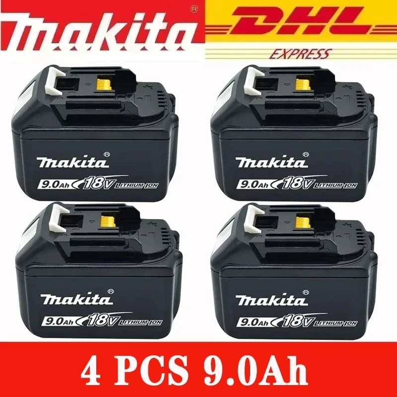 Original Makita battery 18V 9.0Ah/6AH/5AH rechargeable battery, power tool BL1830 BL1840、BL1850、BL1860B for Makita 18V battery
Original Makita battery 18V 9.0Ah/6AH/5AH rechargeable battery, power tool BL1830 BL1840、BL1850、BL1860B for Makita 18V battery