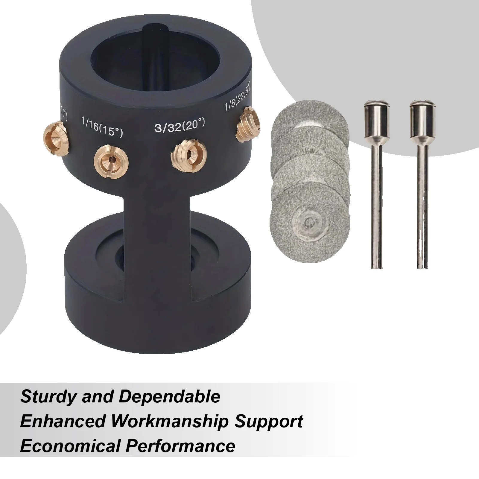 Tungsten Electrode Sharpener Aluminum Tungsten Electrode Grinder TIG Grinding Tool With 2 Connecting Rods And 4 Grinding Disc
Tungsten Electrode Sharpener Aluminum Tungsten Electrode Grinder TIG Grinding Tool With 2 Connecting Rods And 4 Grinding Disc