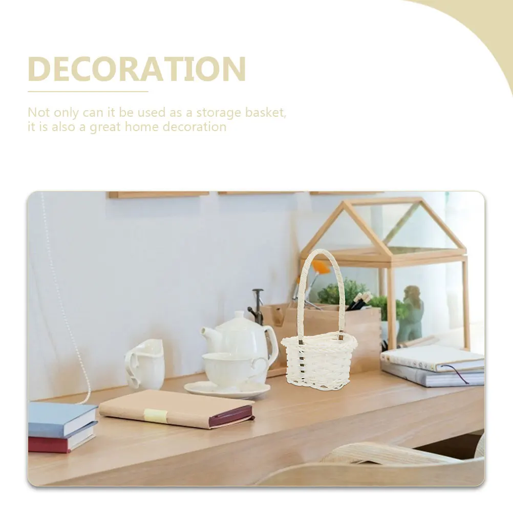 5pcs Rattan Basket Storage Baskets for Home Small Plastic Rattan Woven Basket Flower Storage Organizer Bamboo Material
5pcs Rattan Basket Storage Baskets for Home Small Plastic Rattan Woven Basket Flower Storage Organizer Bamboo Material