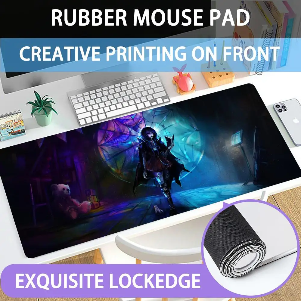 Mouse Pad Large rubber mouse pad with edge-locking computer mouse pad for gamers HD Black wednesday printing desk pad and keyboa
Mouse Pad Large rubber mouse pad with edge-locking computer mouse pad for gamers HD Black wednesday printing desk pad and keyboa