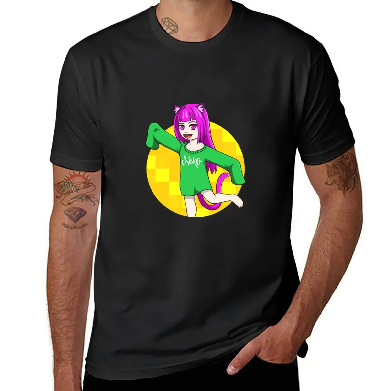 Chibi FancyNeko Cat Girl T-Shirt vintage clothes Blouse plus sizes vintage T-shirt men
Chibi FancyNeko Cat Girl T-Shirt vintage clothes Blouse plus sizes vintage T-shirt men