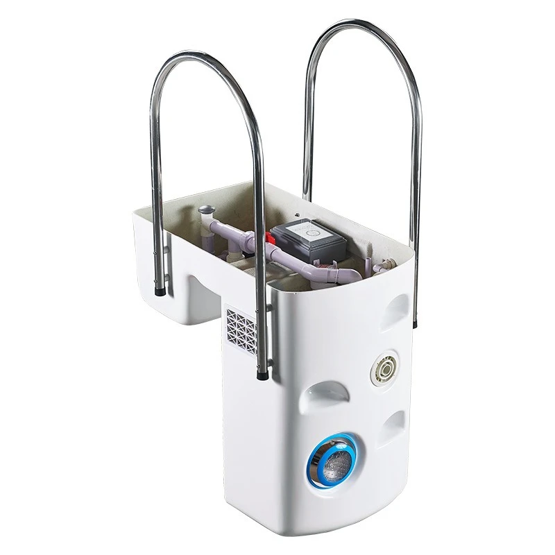 Villa swimming pool wall-mounted integrated filter
Villa swimming pool wall-mounted integrated filter