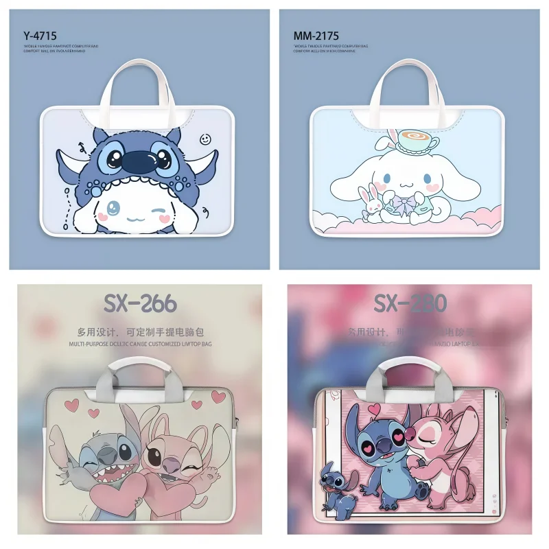 Anime Disney Stitch Cinnamon Roll Laptop Bag Cute Large Capacity Cartoon Handbag Laptop Bag 12 13 14 16 15 17 Inch Student Gift
Anime Disney Stitch Cinnamon Roll Laptop Bag Cute Large Capacity Cartoon Handbag Laptop Bag 12 13 14 16 15 17 Inch Student Gift