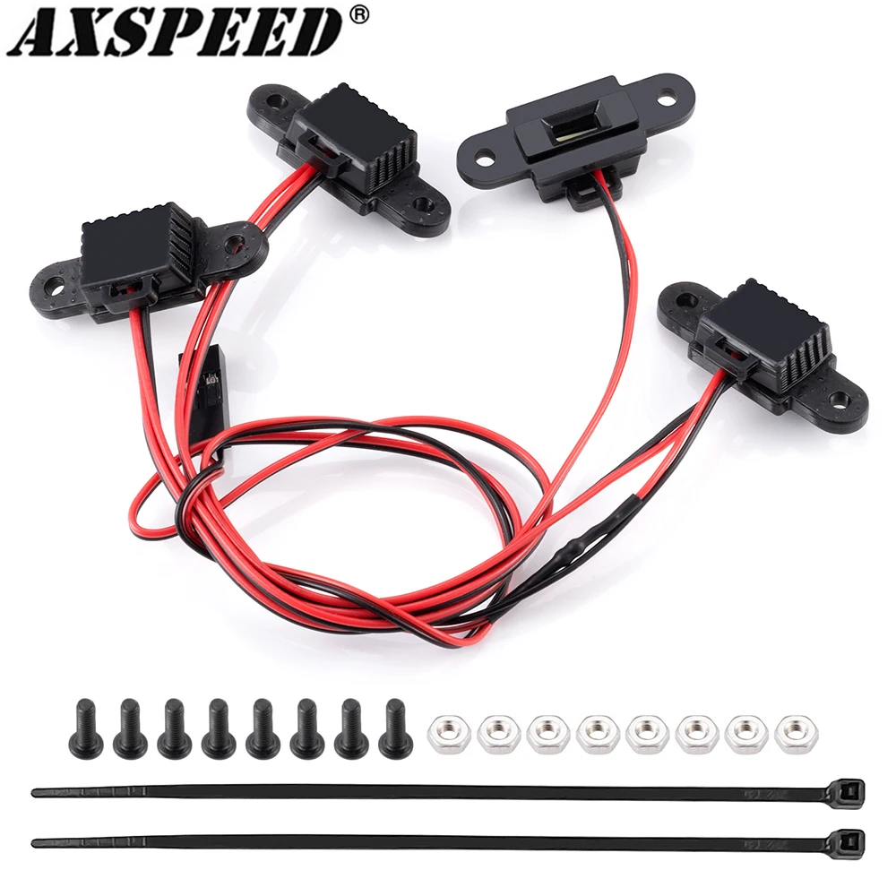 AXSPEED колесный светильник для бровей, лампа для колесной арки, светодиодные фонари шасси для 1/10 осевого SCX10 III AXI03007, детали Jeep Wrangler
AXSPEED колесный светильник для бровей, лампа для колесной арки, светодиодные фонари шасси для 1/10 осевого SCX10 III AXI03007, детали Jeep Wrangler