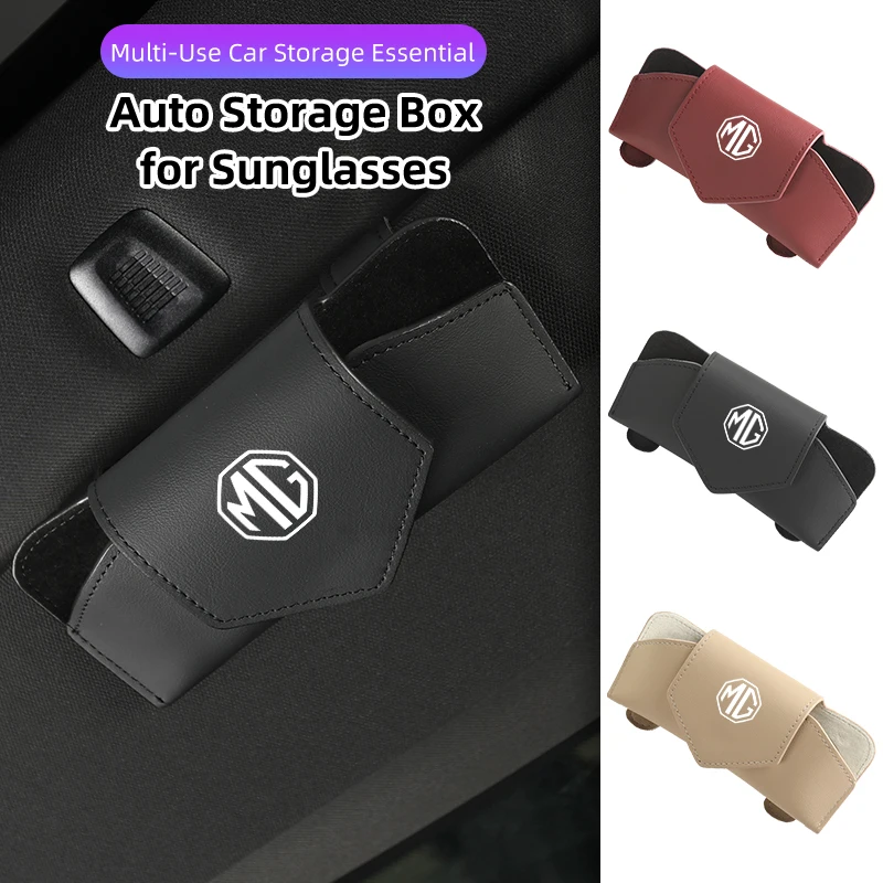 Car Sun Visor Storage Box Glasses Case Sunglasses Holder Accessories For Morris Garages MG 6 3 5 7 TF ZR ZS HS GS GT Hector RX5
Car Sun Visor Storage Box Glasses Case Sunglasses Holder Accessories For Morris Garages MG 6 3 5 7 TF ZR ZS HS GS GT Hector RX5