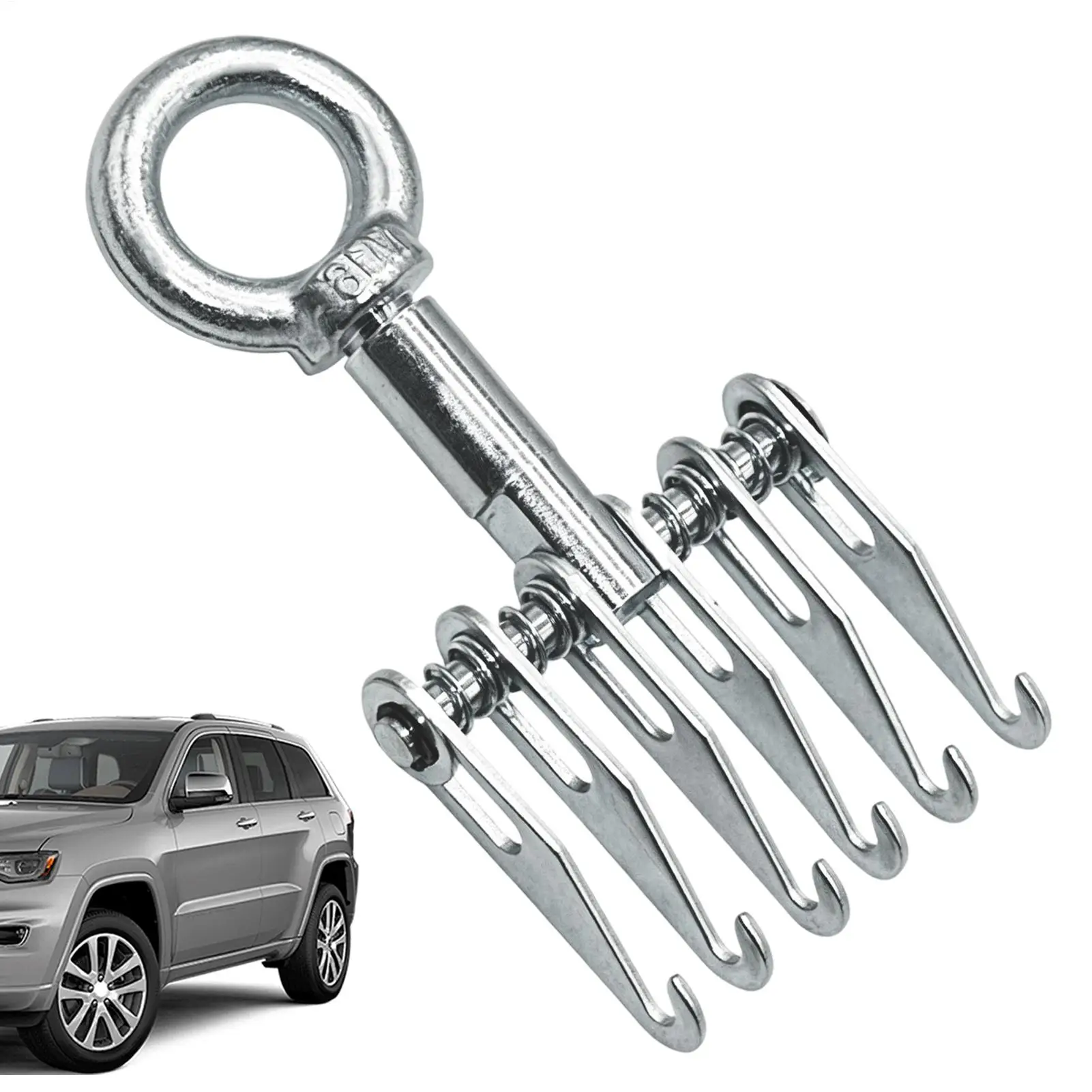 Car Dent Repair 6-Fingers Car Paint Damage Pulling Hook Dent Damage Repair Claw Dent Remover Tool for Automotive Sedan SUV
Car Dent Repair 6-Fingers Car Paint Damage Pulling Hook Dent Damage Repair Claw Dent Remover Tool for Automotive Sedan SUV