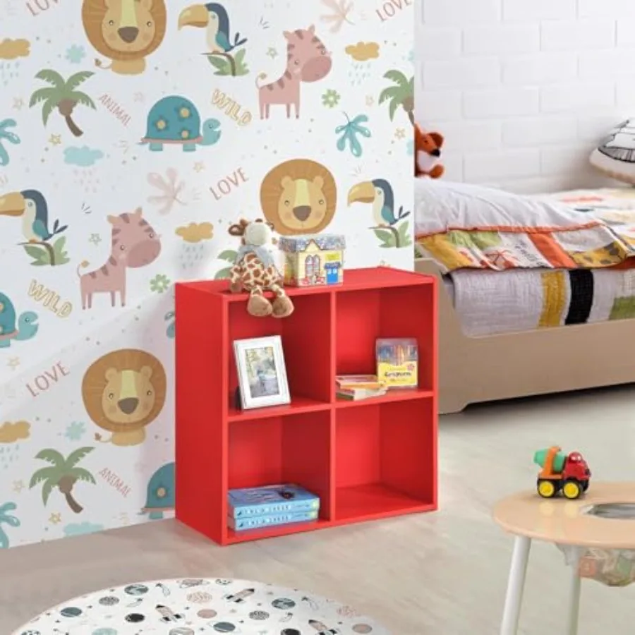 4 Cube Storage Organizer Shelf - Modern Small Compact Organizer for Bedroom, Closet and Living Room, Sturdy Wooden Books Toys S
4 Cube Storage Organizer Shelf - Modern Small Compact Organizer for Bedroom, Closet and Living Room, Sturdy Wooden Books Toys S