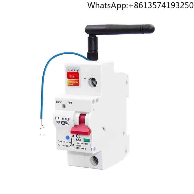 DC smart WiFi circuit breaker mobile phone wireless remote control 24V-100V universal timing power switch
DC smart WiFi circuit breaker mobile phone wireless remote control 24V-100V universal timing power switch