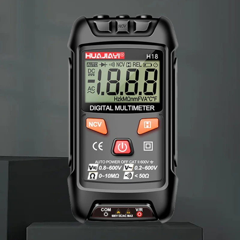 Smart Digital Multimeter AC/DC Voltage Meter Measuring Multimeters Electrical Capacitance Meter Test Tools Measuring Instruments
Smart Digital Multimeter AC/DC Voltage Meter Measuring Multimeters Electrical Capacitance Meter Test Tools Measuring Instruments