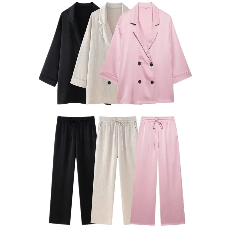 Весна 202, женский повседневный плиссированный костюм с воротником и длинными воротниками, брюки-джаты, Новое поступление, комплект Faion для молодых женщин
Весна 202, женский повседневный плиссированный костюм с воротником и длинными воротниками, брюки-джаты, Новое поступление, комплект Faion для молодых женщин