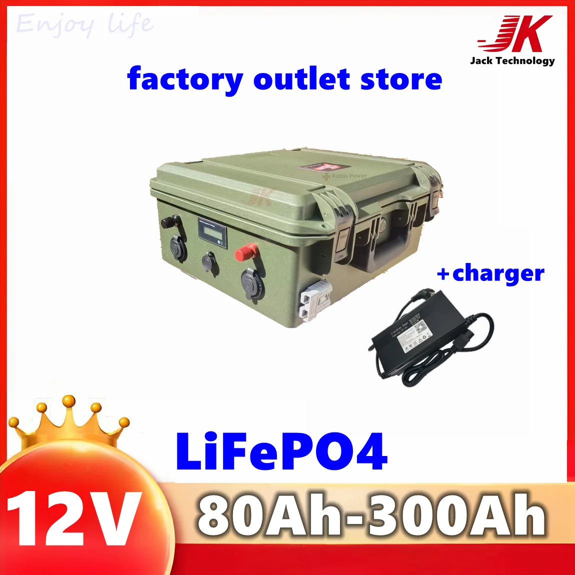 12V 80Ah Lifepo4 100Ah 150Ah 200Ah 250Ah 280Ah 300Ah Li Iron Phosphate Battery for RV,inverter,propeller Solar Energy Storage
12V 80Ah Lifepo4 100Ah 150Ah 200Ah 250Ah 280Ah 300Ah Li Iron Phosphate Battery for RV,inverter,propeller Solar Energy Storage