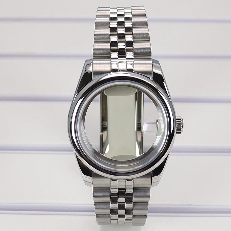 36mm/39mm Round Edge Watch Case Sapphire Crystal For Seiko NH35 NH36 NH34 Miyota 8215 Movement 28.5mm Dial Presidential Bracelet
36mm/39mm Round Edge Watch Case Sapphire Crystal For Seiko NH35 NH36 NH34 Miyota 8215 Movement 28.5mm Dial Presidential Bracelet