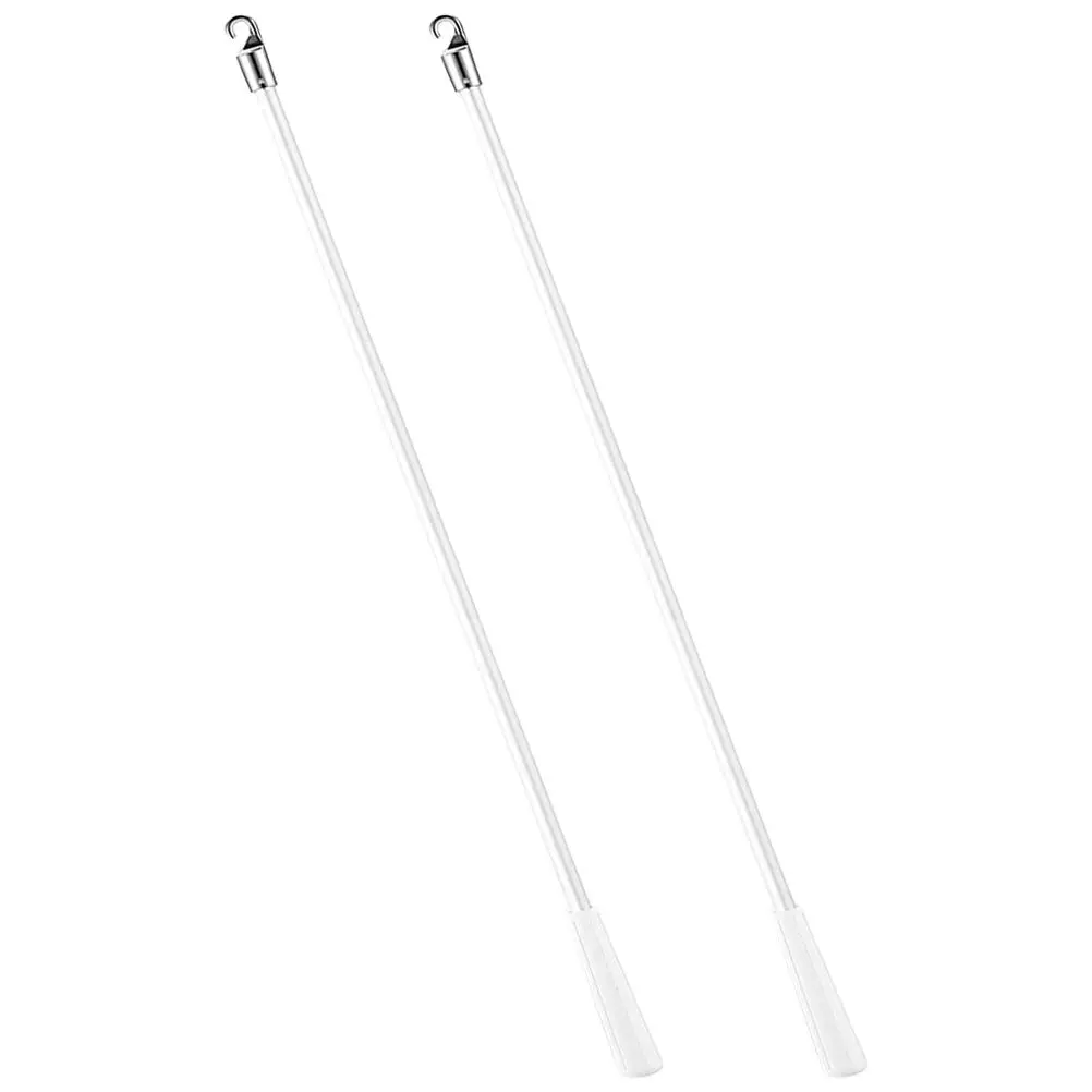 2 Pcs Fiberglass Rods Alloy Hooks Blind Wand Replacement Ergonomic Handle Easy Install Curtain Accessories Window Tilt Rod Long
2 Pcs Fiberglass Rods Alloy Hooks Blind Wand Replacement Ergonomic Handle Easy Install Curtain Accessories Window Tilt Rod Long