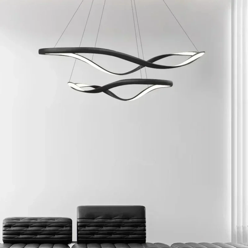Скандинавская светодиодная люстра с геометрическим кривым кольцом для гостиной, обеденных столов, подвесной светильник для спальни, внутреннее освещение, подвесные светильники
Скандинавская светодиодная люстра с геометрическим кривым кольцом для гостиной, обеденных столов, подвесной светильник для спальни, внутреннее освещение, подвесные светильники